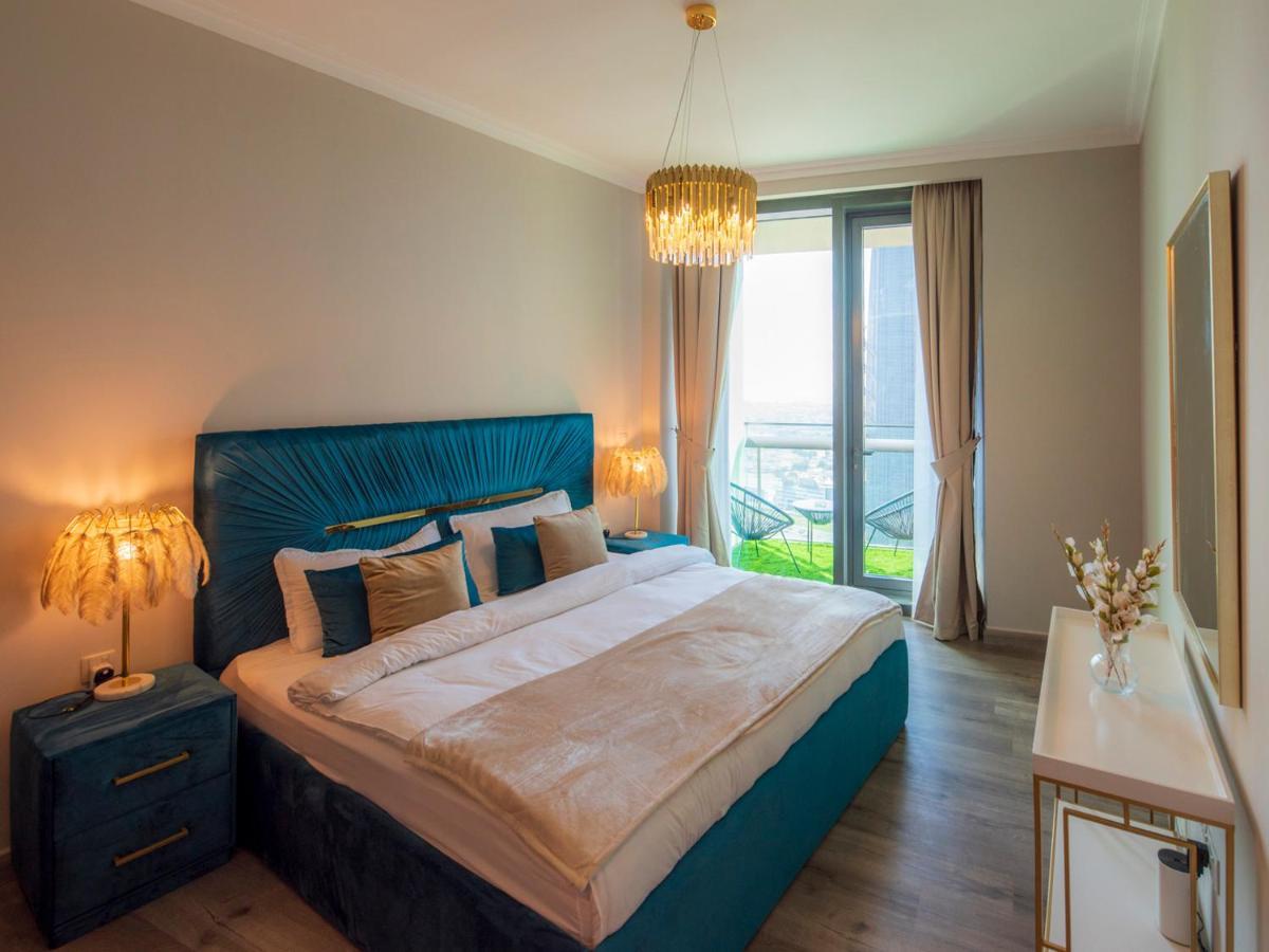 First Class 3Br With Full Dubai Skyline & Sea View Appartement Buitenkant foto