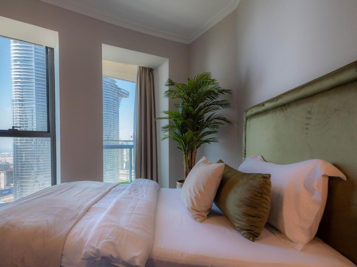 First Class 3Br With Full Dubai Skyline & Sea View Appartement Buitenkant foto